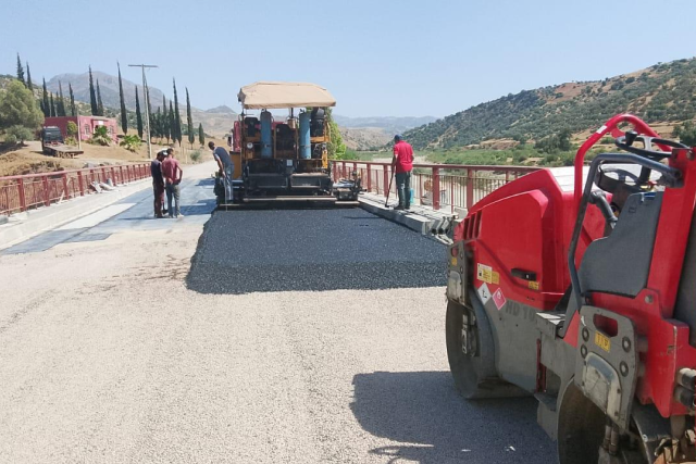 Atelier d'application des enrobés à chaud